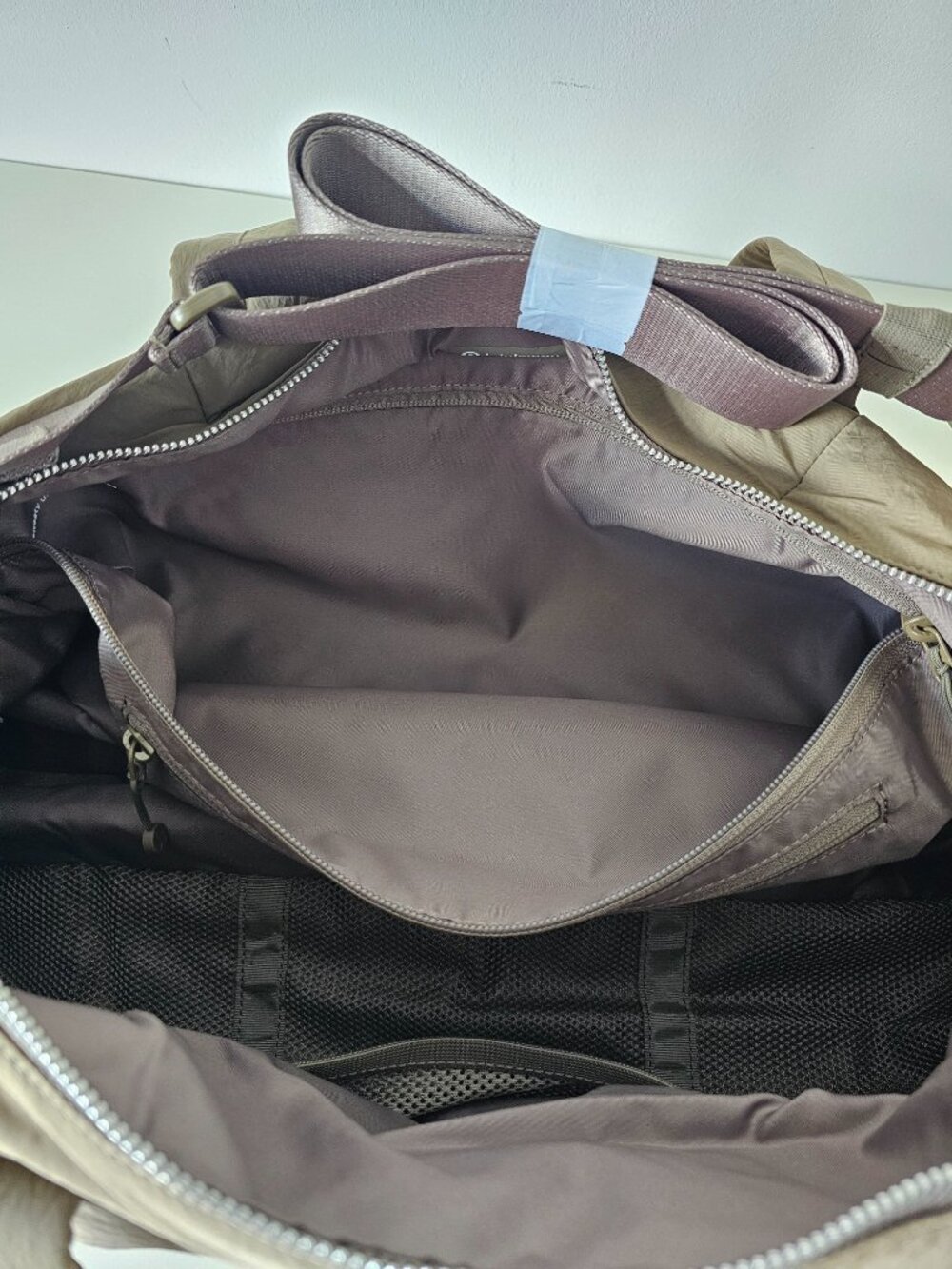 NWT LULULEMON FANB Fawn Brown On My Level Barrel Duffle Duffel Bag One Size OS - Picture 9 of 15